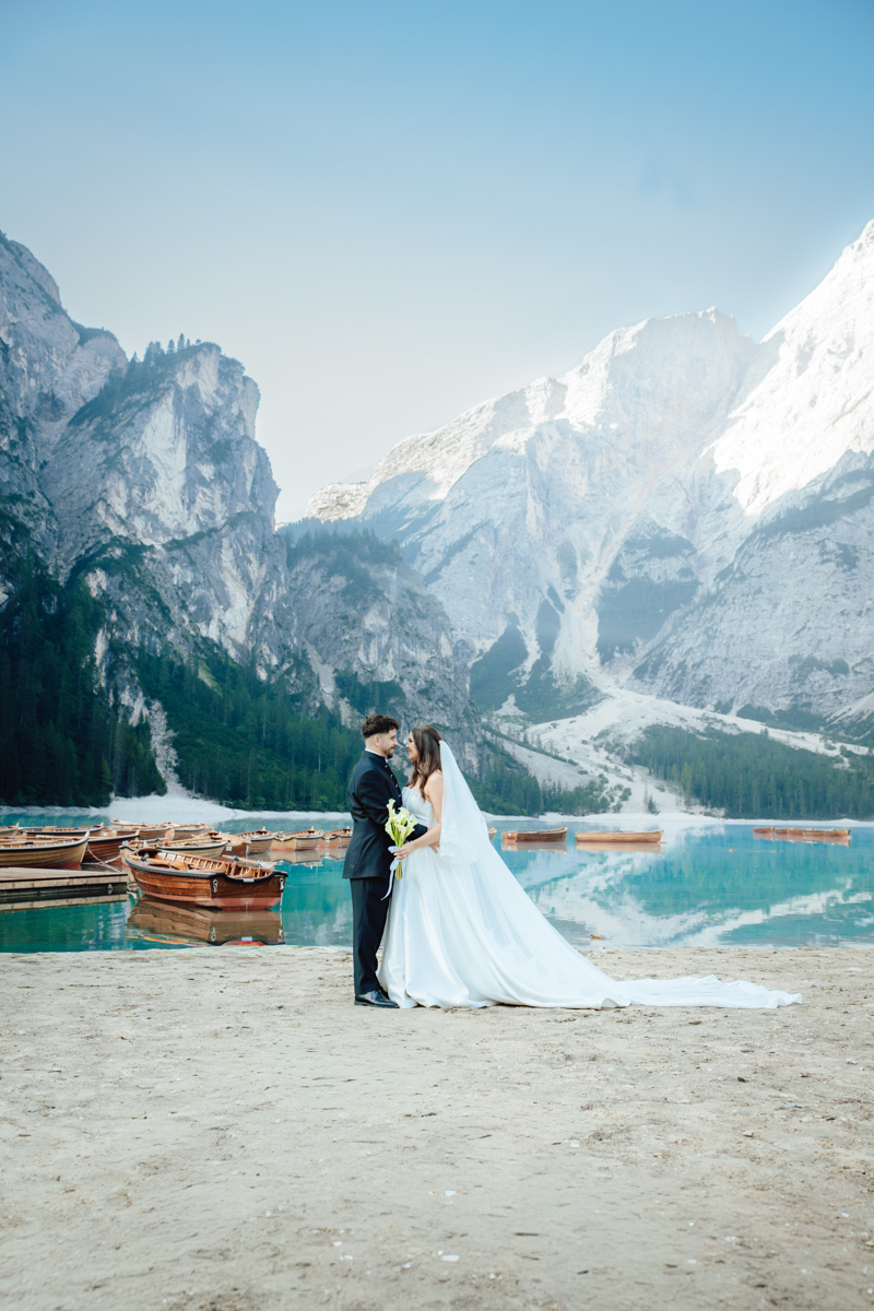 lago di Braies, Dolomiten Hochzeit-wedding